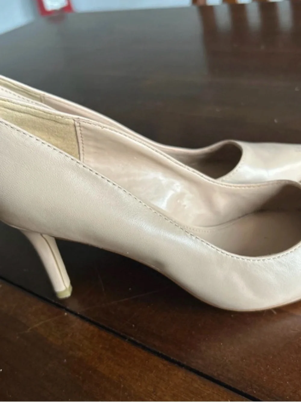 BCBGeneration Nude Pointed-Toe Heels - Picture 3 of 5